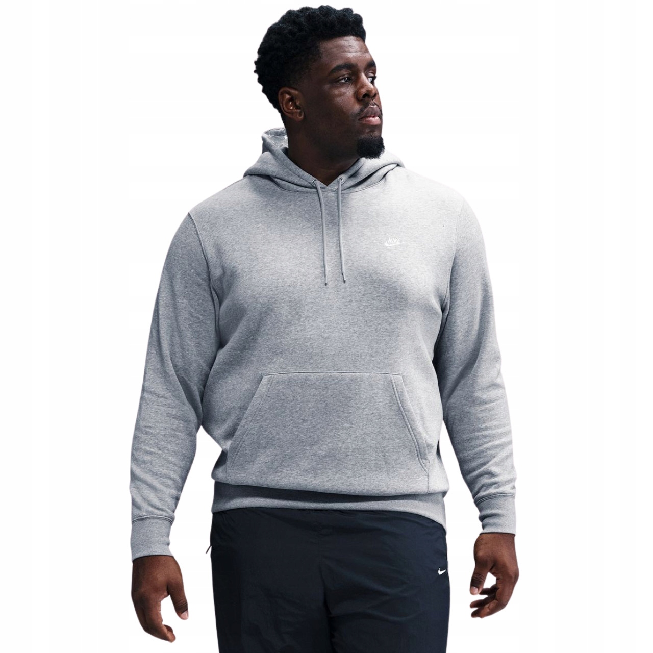 Pánská Mikina Nike Sportovní bavlněná S Kapucí Club Bb vel M