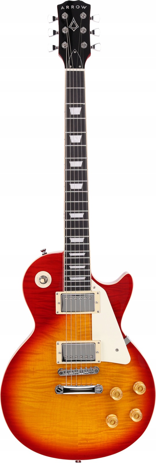 Arrow Riffster Lp 22 Flame Burst Cs Rosewood/Cream – elektrická kytara