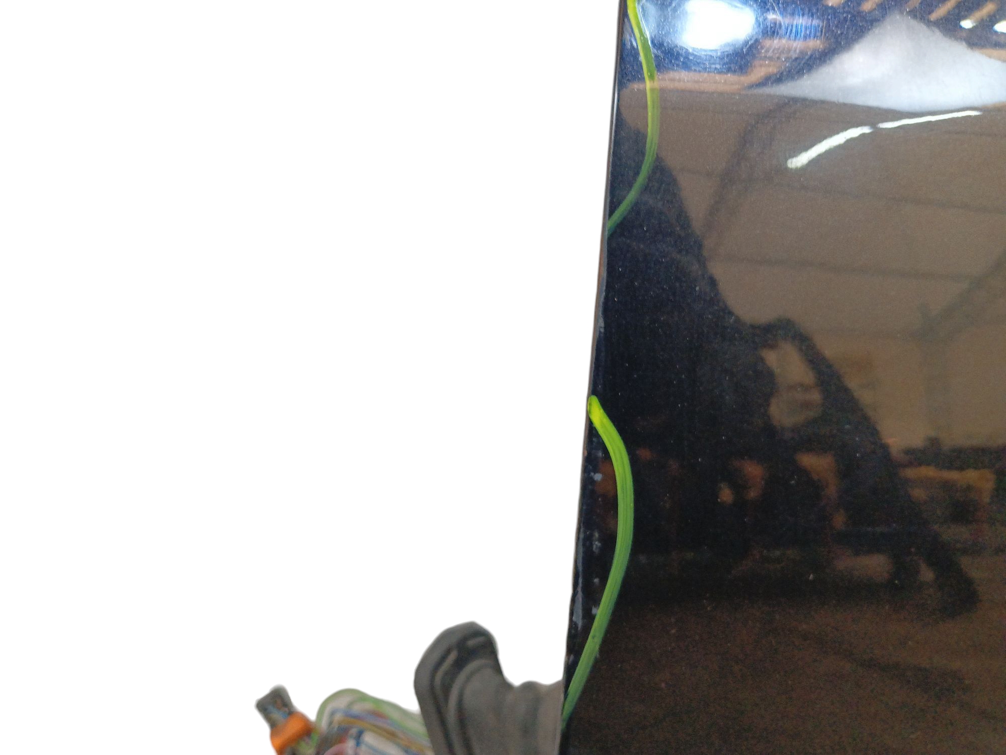 door left front SKODA FABIA II colour LF9R