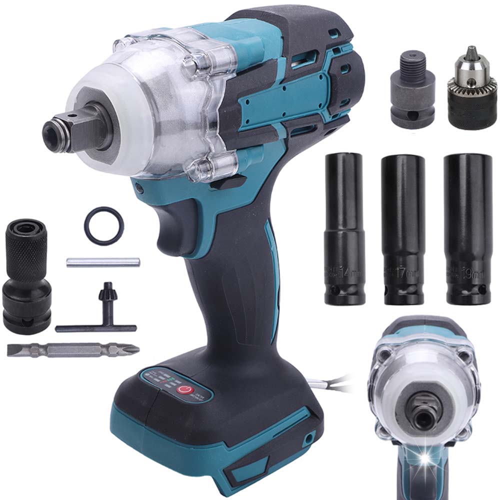 Bezkartáčový Rázový Utahovák S Bezkartáčovým Motorem 520 N.m 18V 1/2"