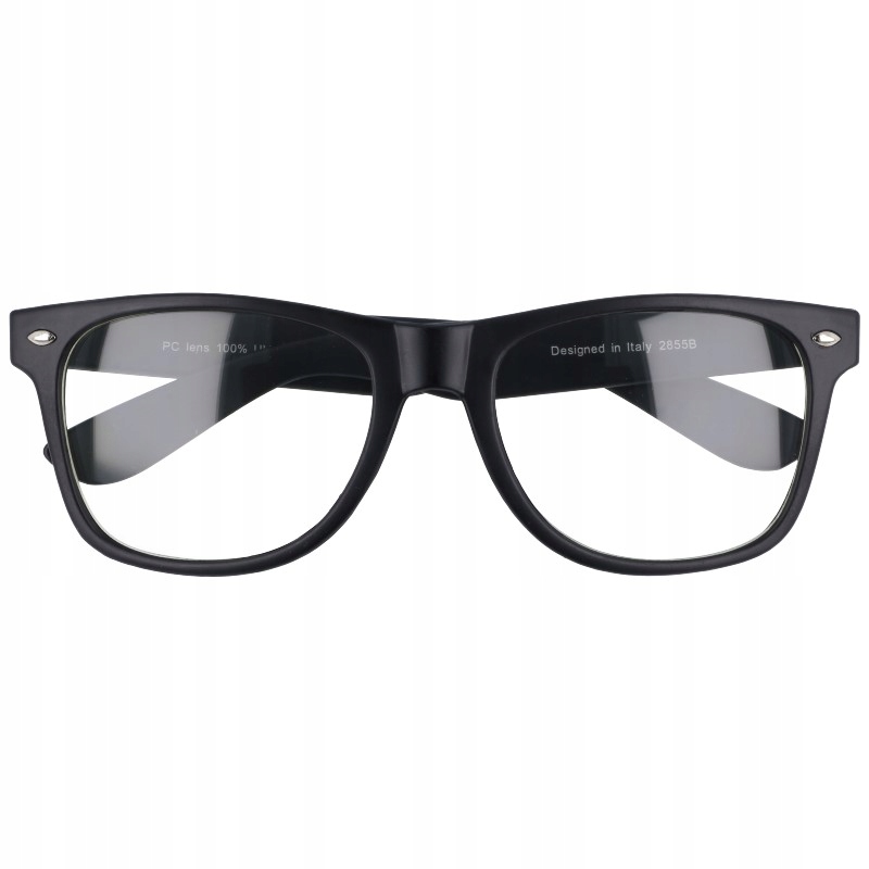 

Okulary zerówki nerdy kujonki