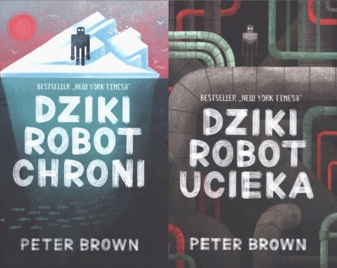 Pakiet 2X Dziki Robot Chroni Ucieka Peter Brown