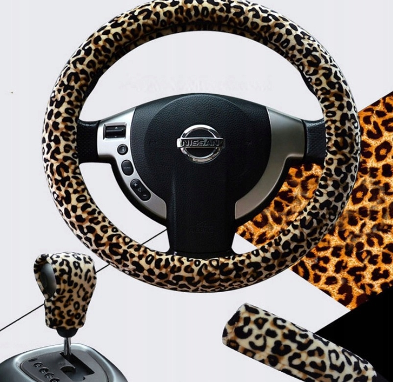 POKROWIEC NA KIEROWNICE ZESTAW PANTERKA PREZENT