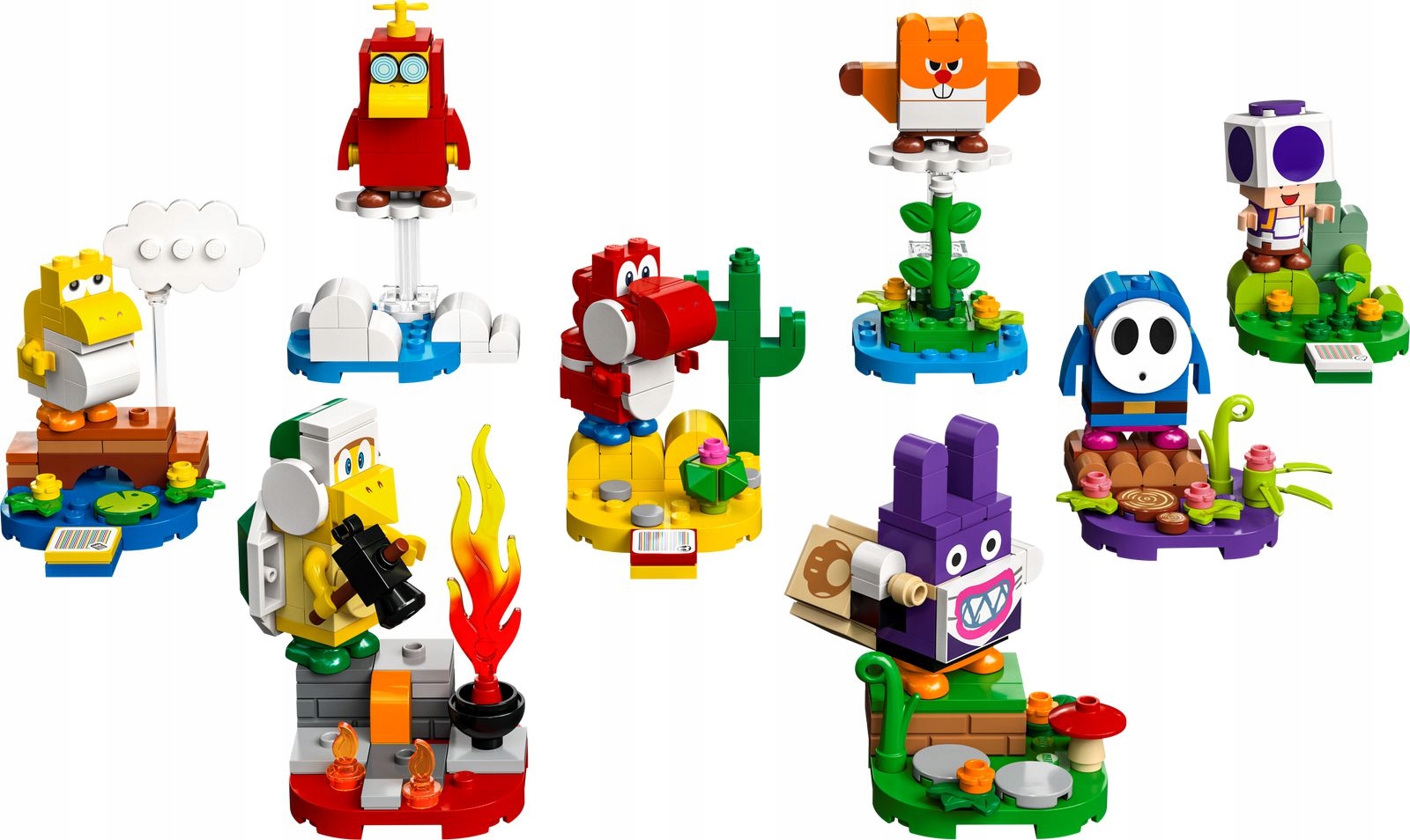 

Lego Mario Zestawy postaci seria 5-71410