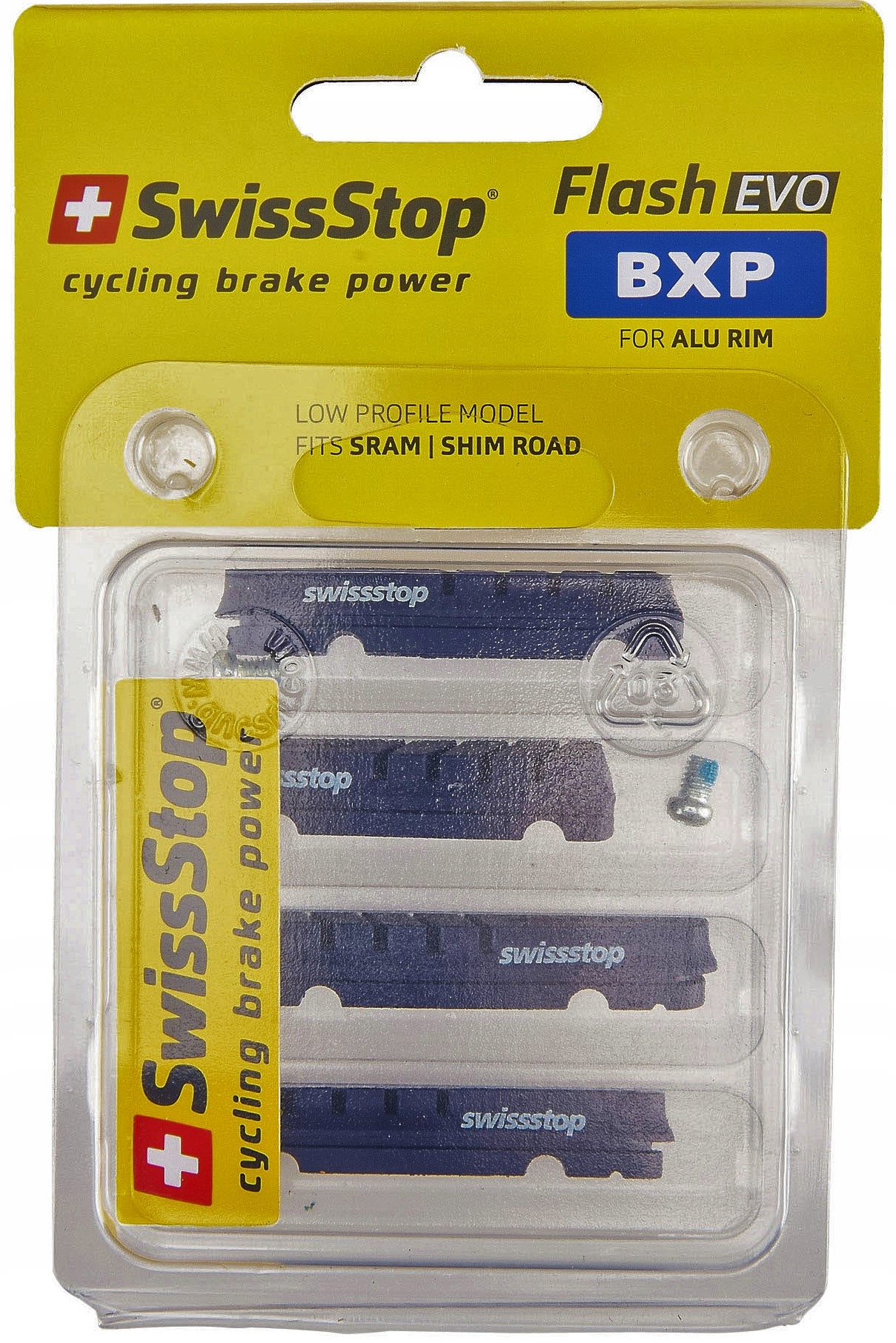 KLOCKI HAMULCOWE ROWEROWE OKŁADZINY SWISSSTOP FLASH EVO BXP DO ALUMINIUM