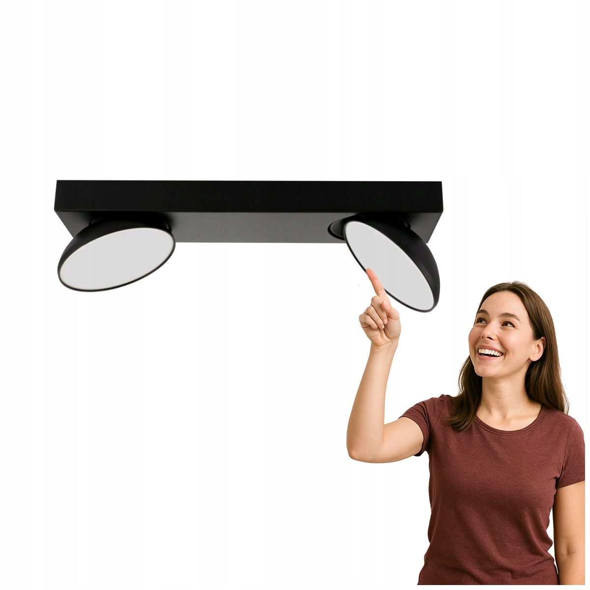 Led spotová lampa 10W Castelio SPL-31976-2B-BK Italux