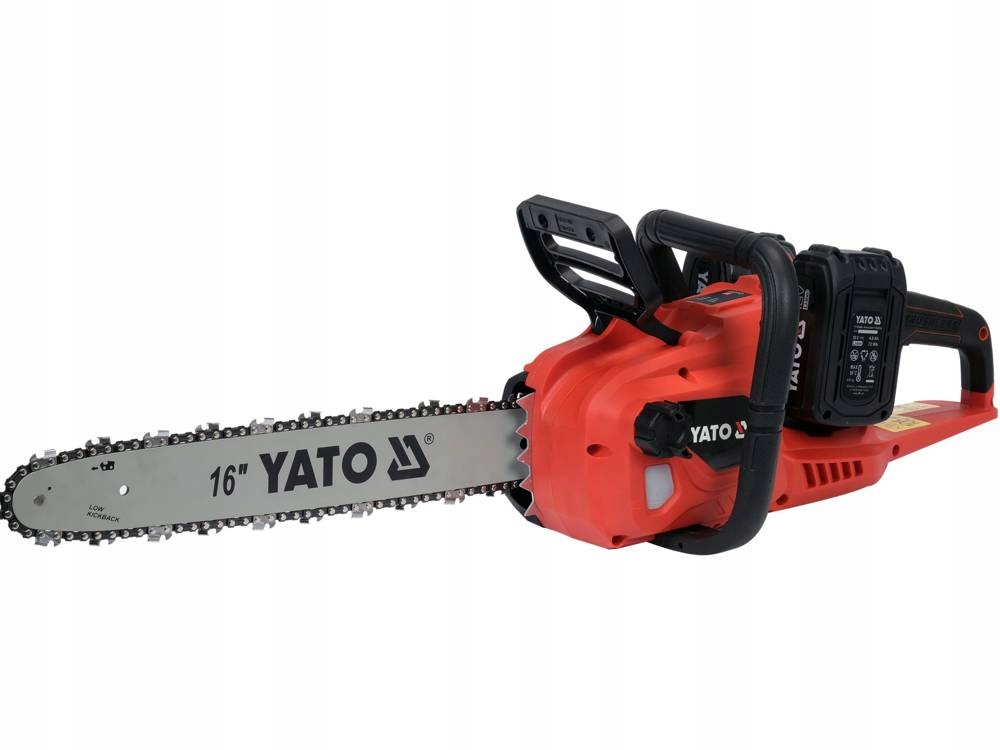 Piła łańcuchowa Yato 2x18V Akumulatorowa Pilarka 16" 2X4Ah YT-828131