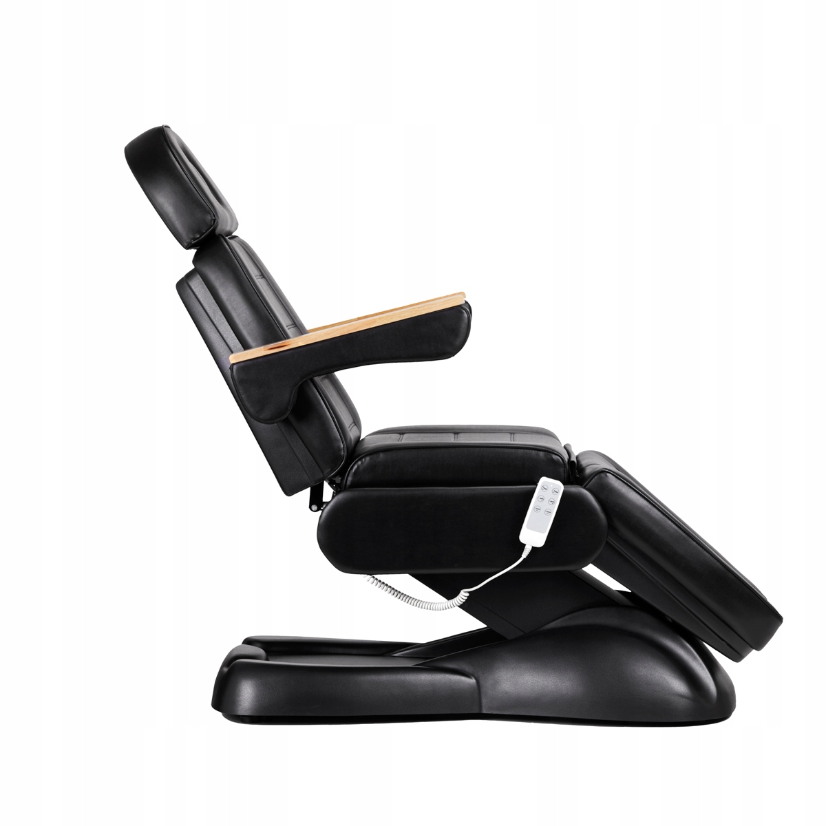 Elektrické kosmetické křeslo Sillon Lux 273b 3 motory, černá barva