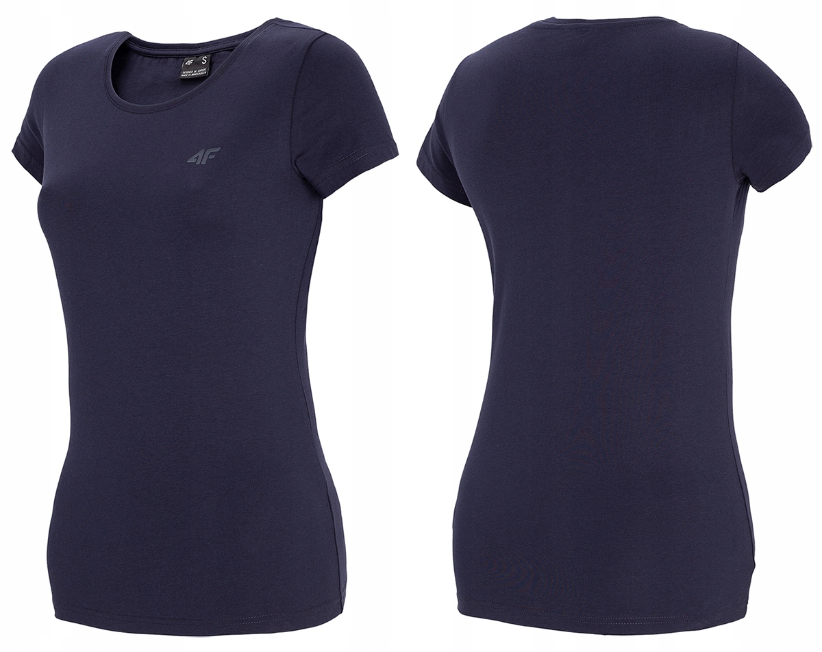 

4F Damska Koszulka Bawełna Lato T-shirt TSD001 S