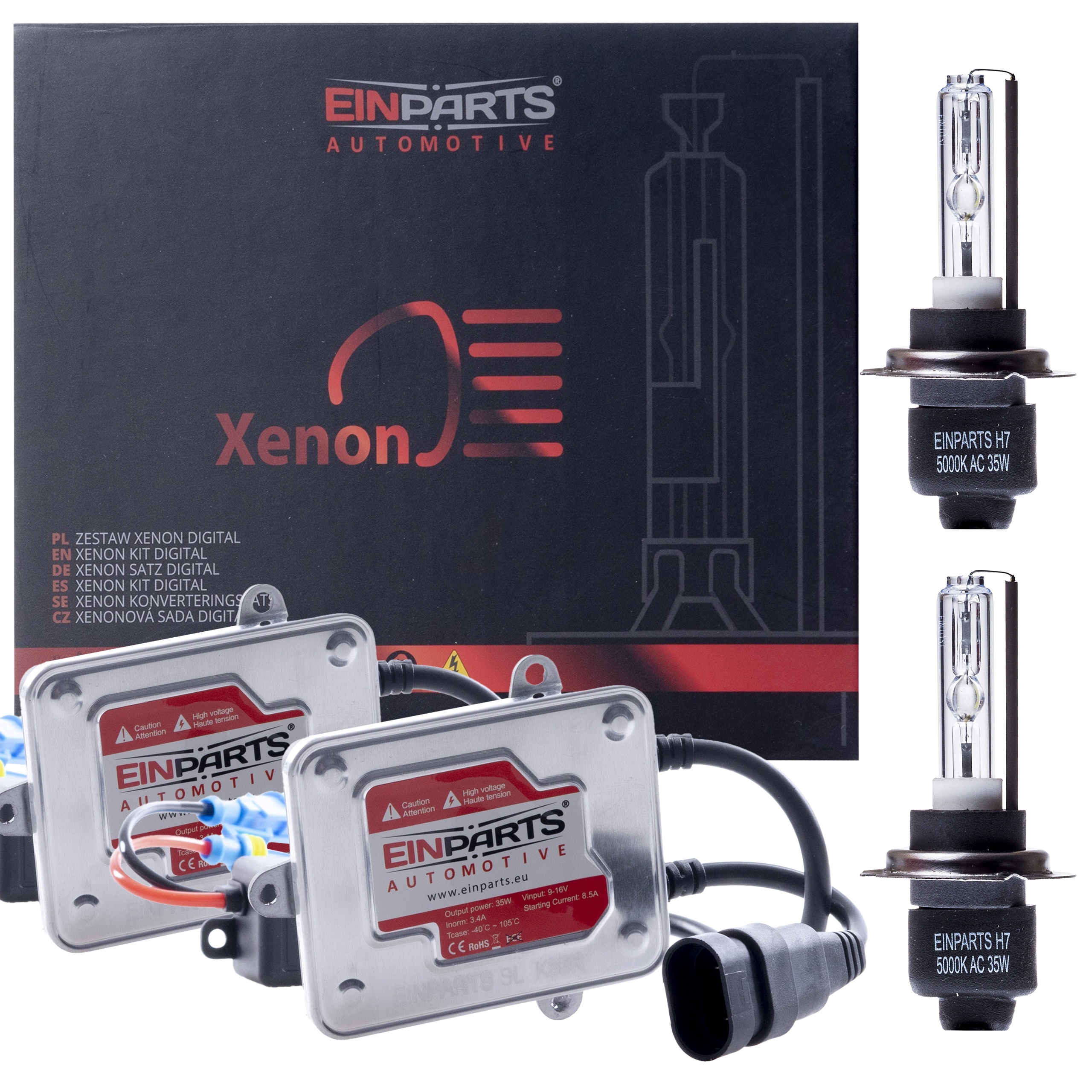 Xenónový Set Canbus H7M 5000K 35W Slim Quick Start Einparts