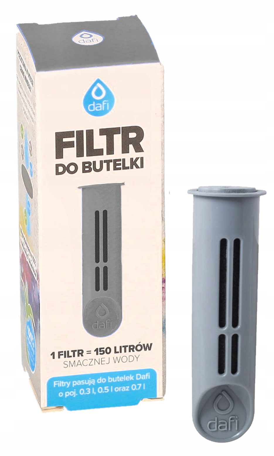 

Filtr do butelki Dafi Soft Solid 1szt Stalowy