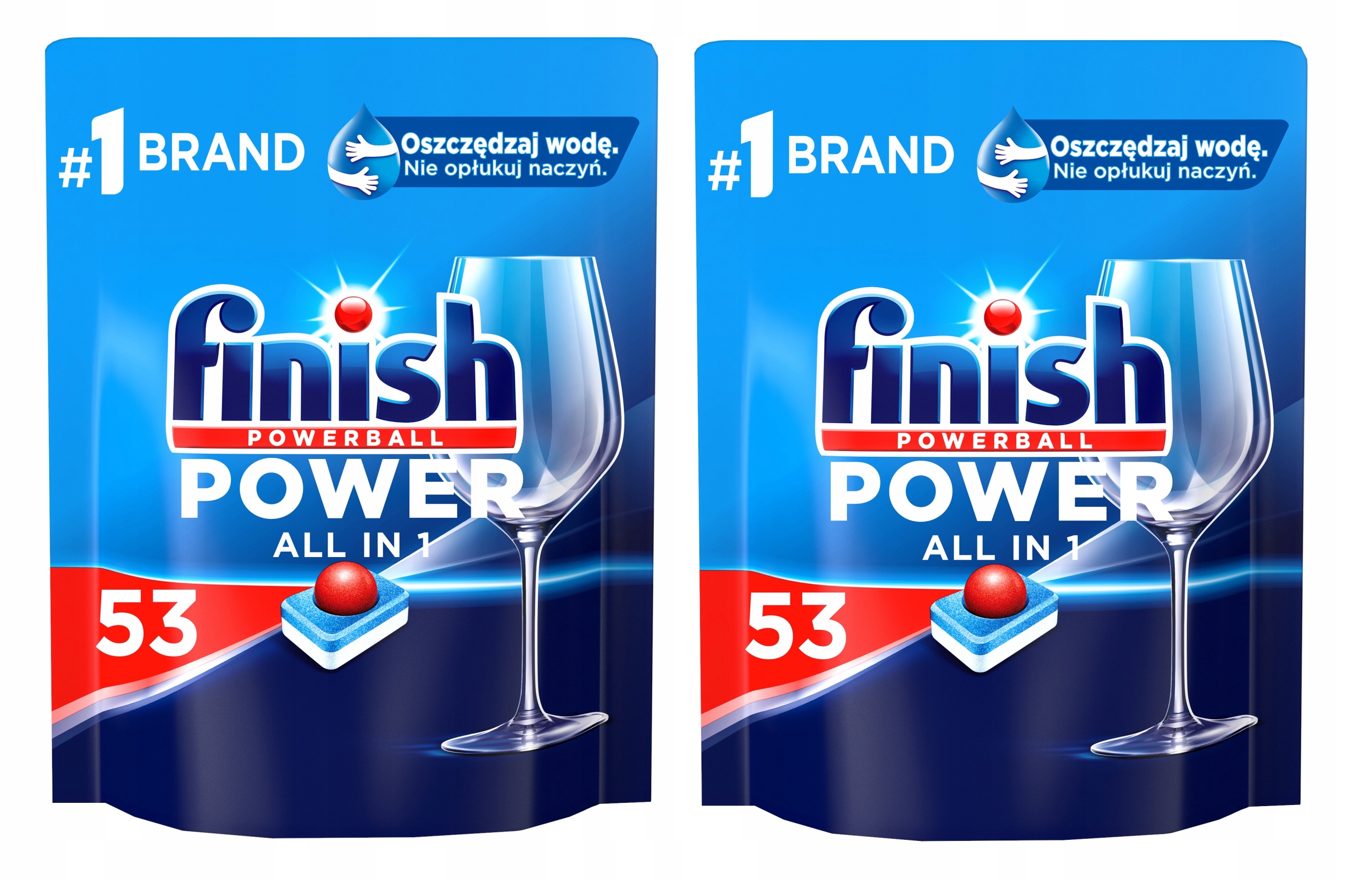 Levně Finish Power All in 1 Tablety do myčky 2x 53