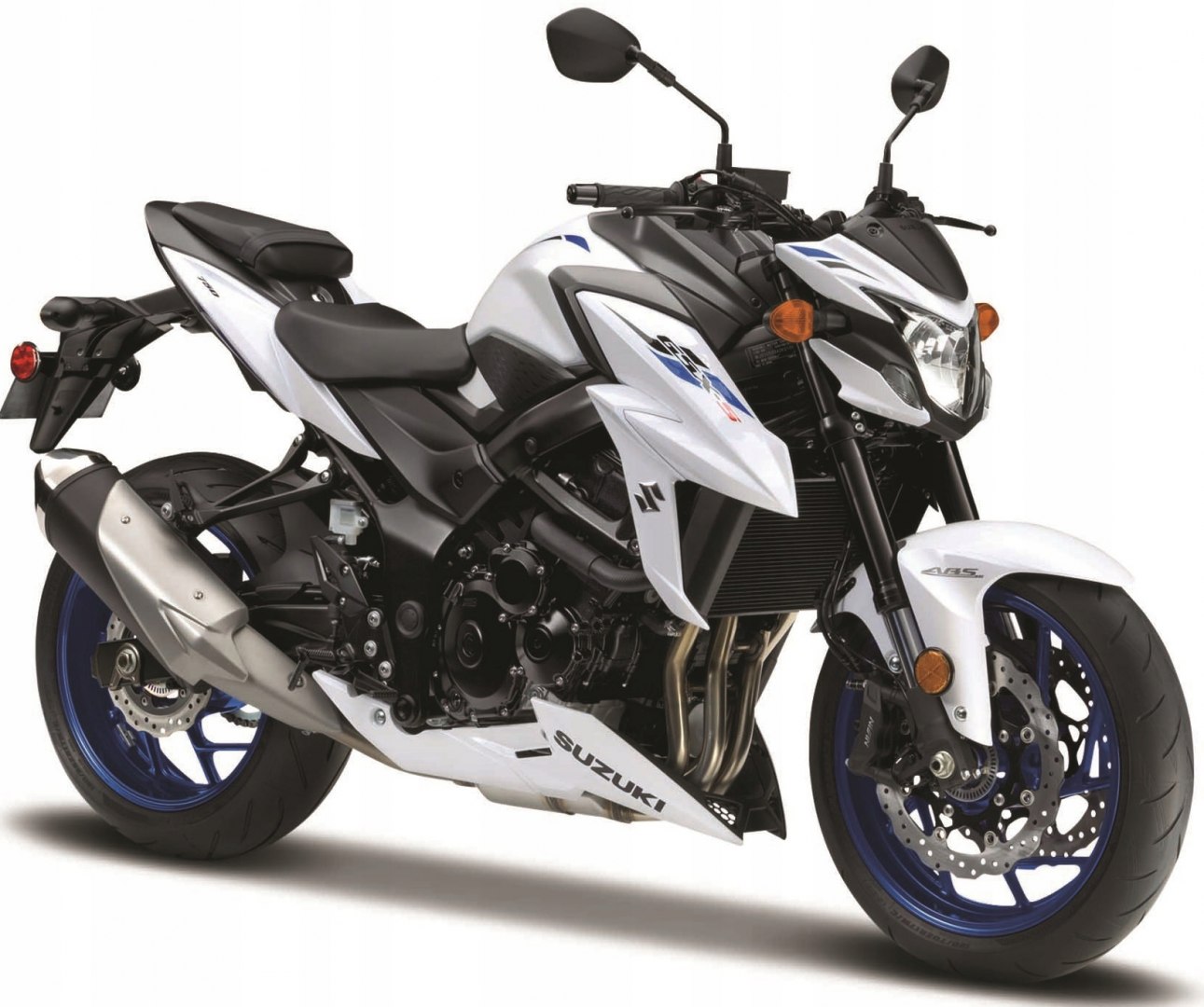 Suzuki Gsx S750 Abs na podstawce model 1:18 Maisto