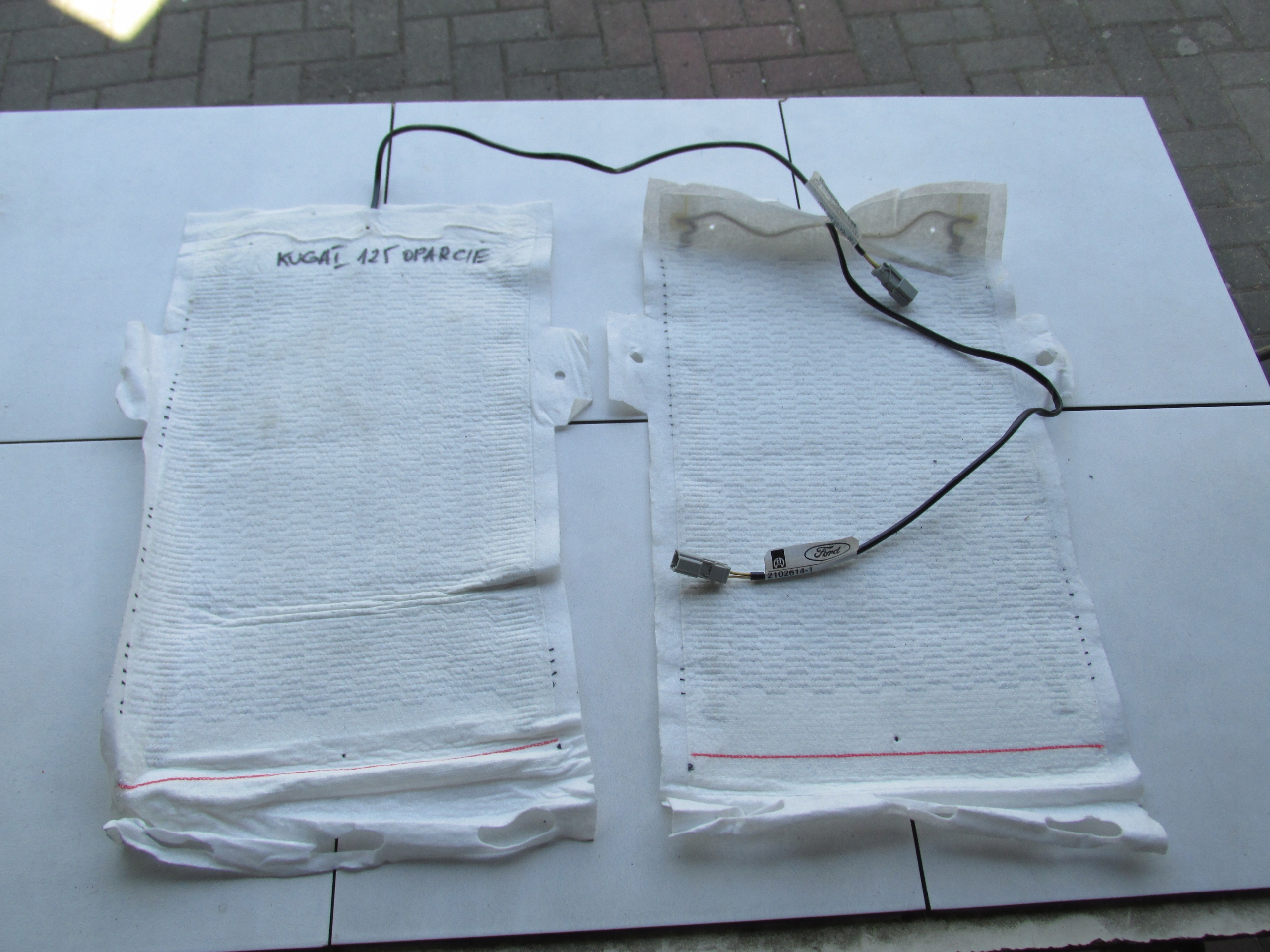 MATA GRZEWCZA OPARCIA FOTELA FORD KUGA MK1