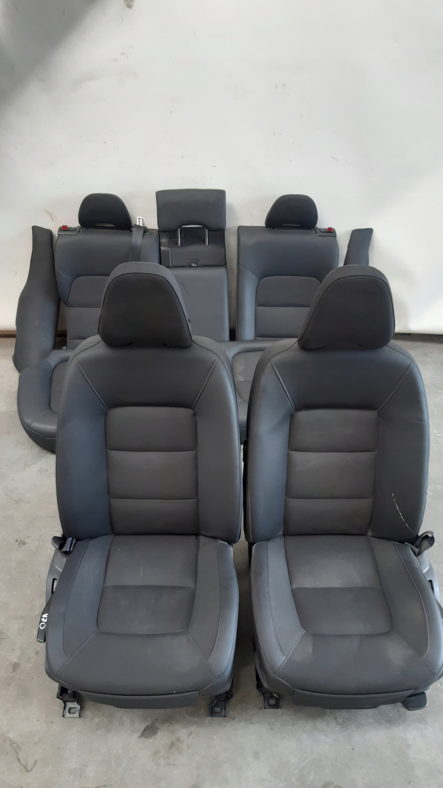 Sitze grzane Halbleder kpl Volvo V70