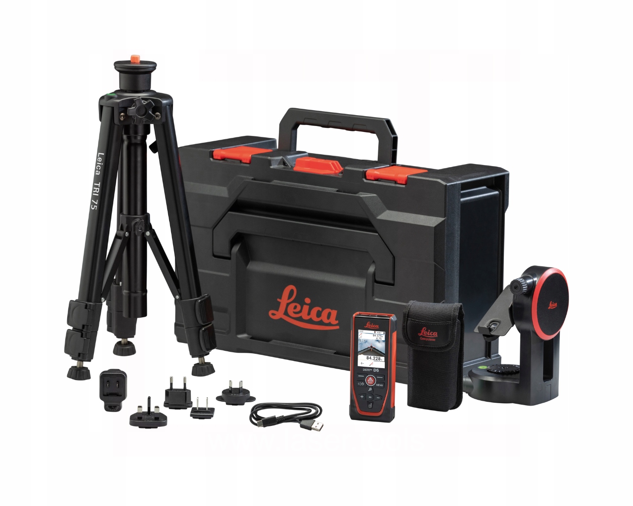 DALMIERZ LASEROWY LEICA DISTO D5 Set TRI120 Adapter DST360