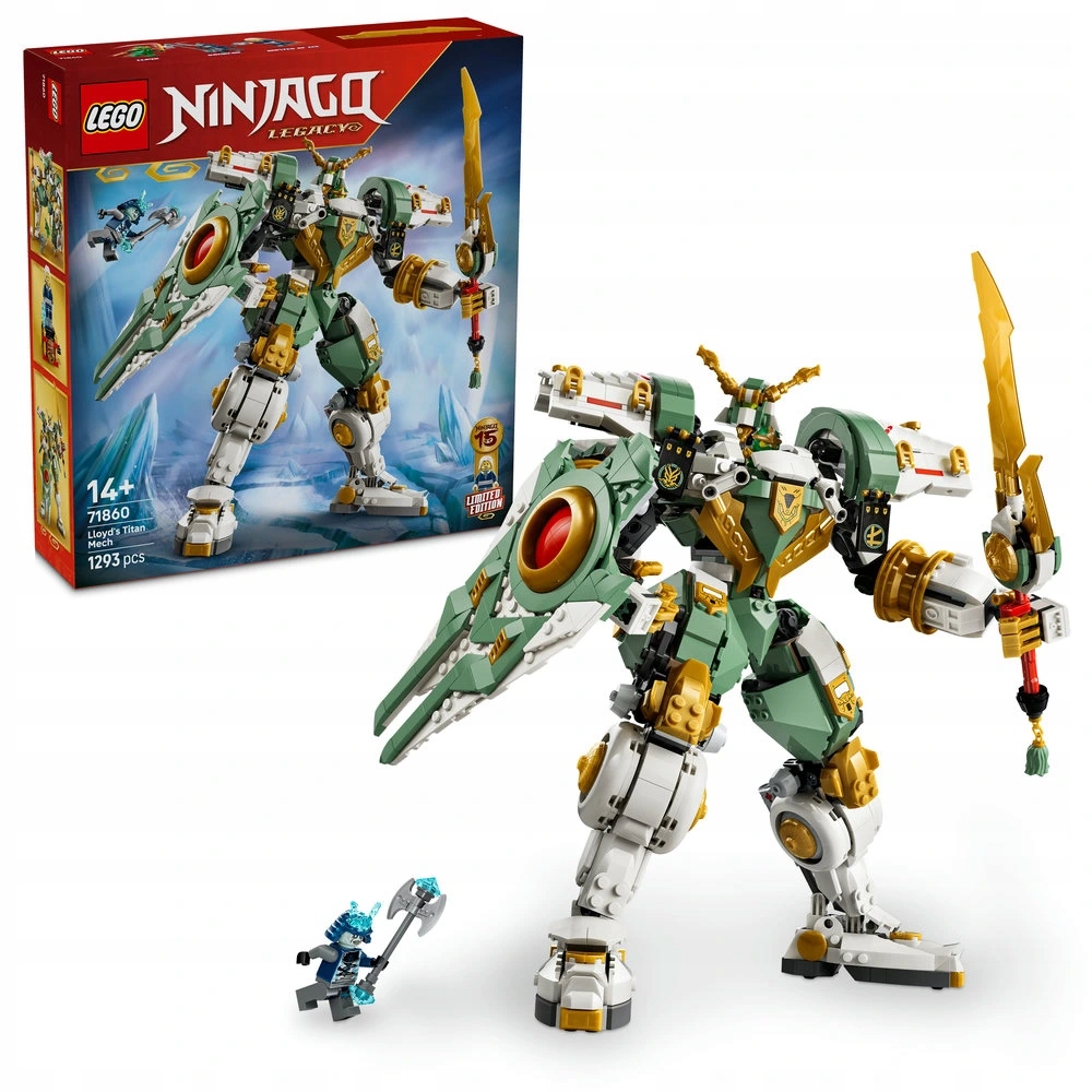 Lego Ninjago 71860 Lloydův titanový robot: 15 let Ninjago