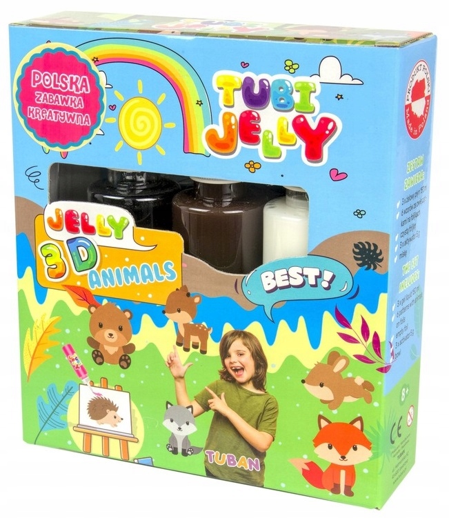 

Zestaw Tubi Jelly 3 Zwierzątka Tuban Masa