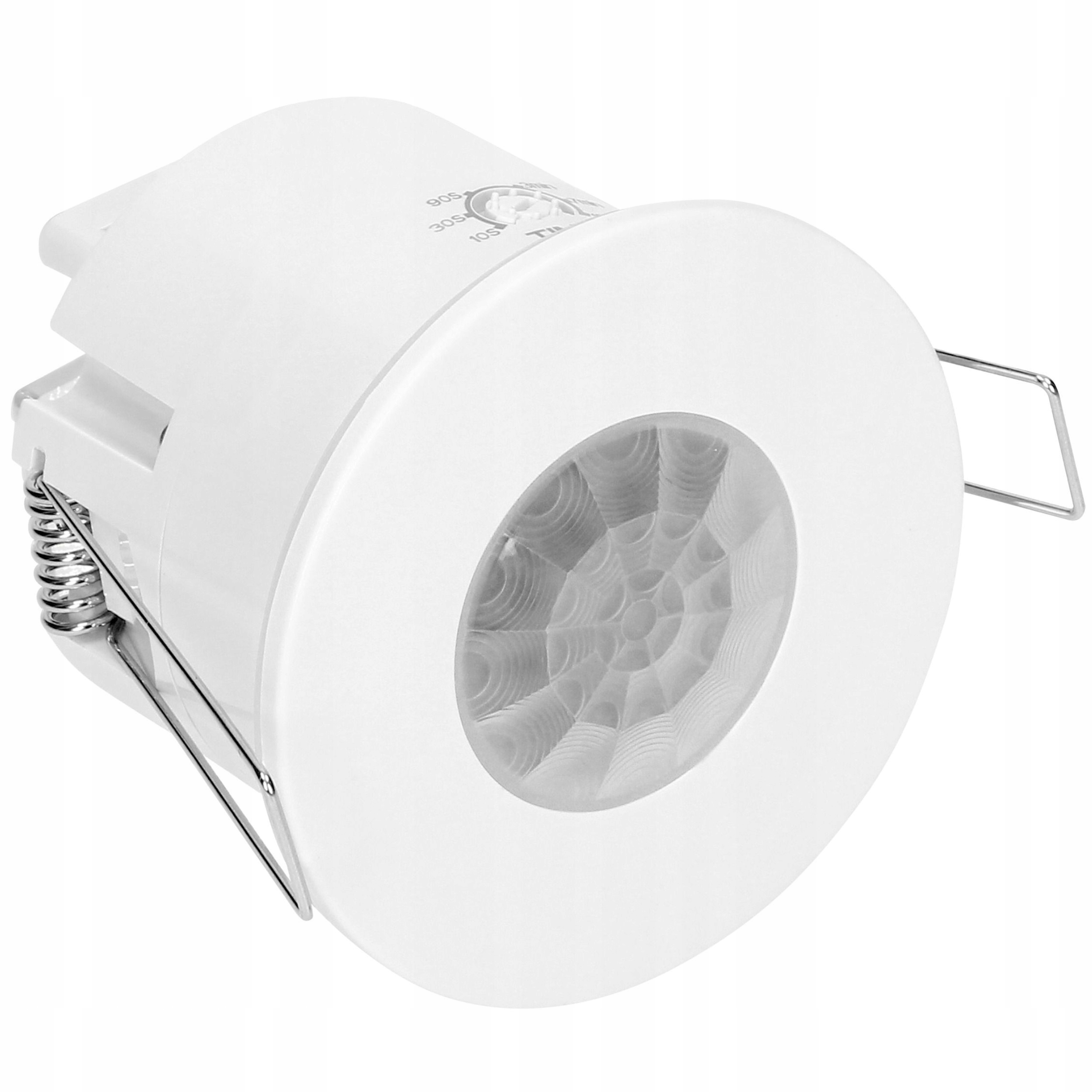 CZUJNIK RUCHU DO SUFITÓW PODWIESZANYCH PODTYNKOWY LED CZUJKA PIR 360° IP65 Marka Orno