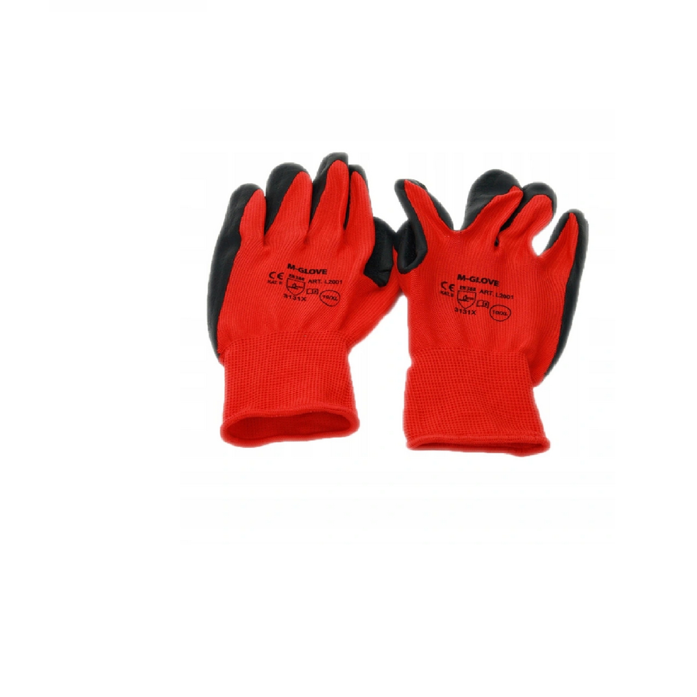 

Rękawice Ogrodowe Robocze Czerwone Czerwone L