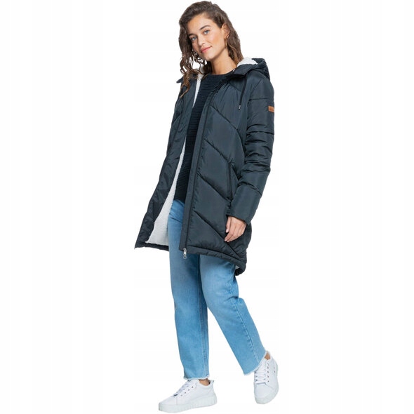 Roxy dámská parka bunda s kapucí ERJJK03453 velikost Xs modrá
