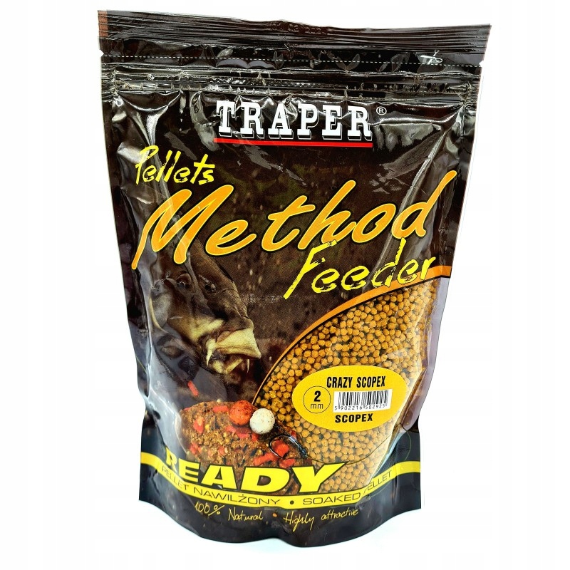Method Feeder Pellet Traper Ready Scopex 2mm 500g