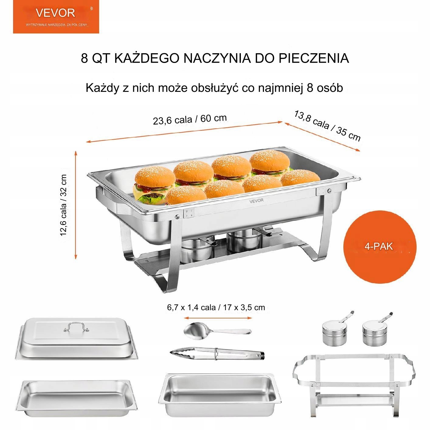 PODGRZEWACZ BUFETOWY ELEKTRYCZNY BEMAR 4x7,5L Marka Vevor