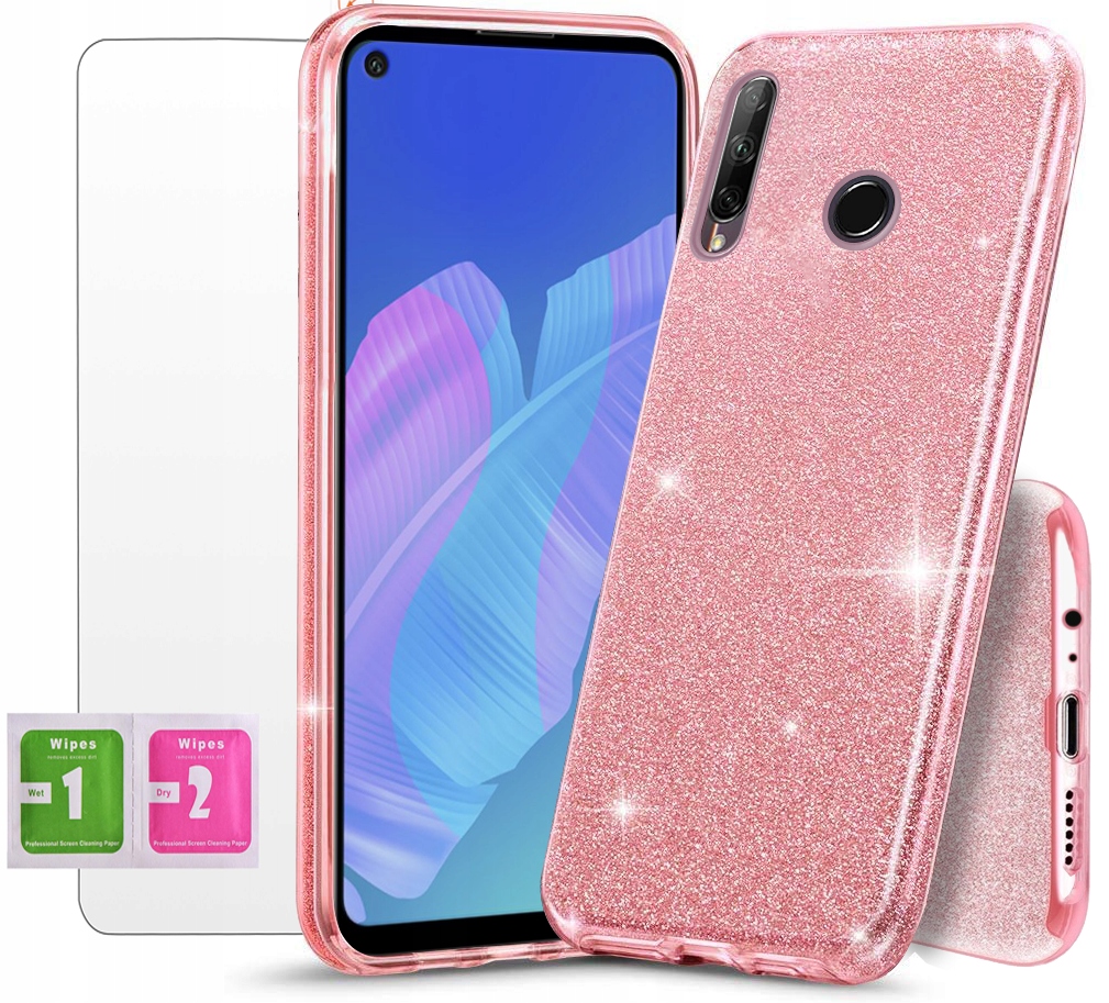 

Etui Case Brokat Szkło 9H do Huawei P40 Lite E