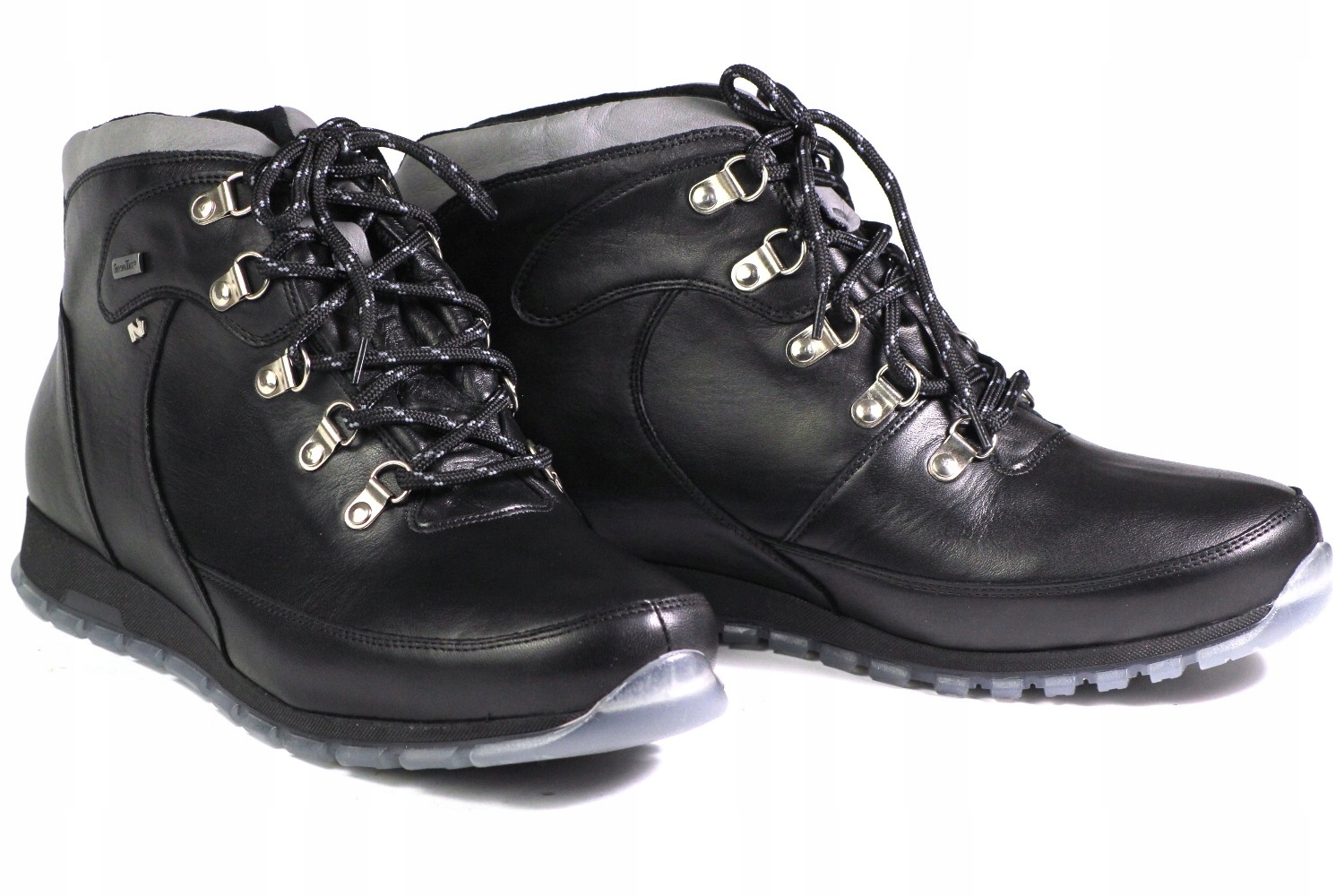 TREKKINGI NIK 02-0516-01-3-01-03 CZARNE MĘSKIE Rozmiar 41