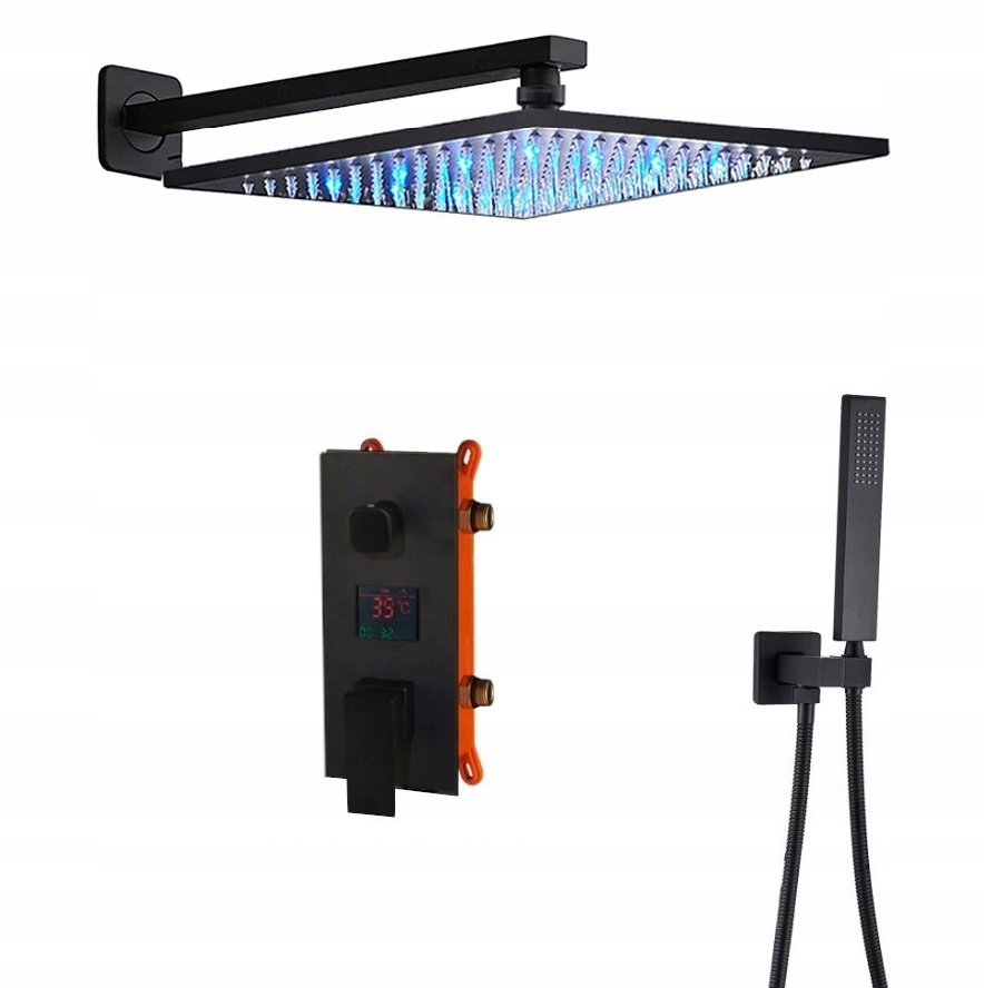 Podomietkový Displej Dažďovej Sprchy S Led