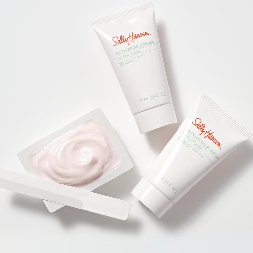 Vegan zesvětlovač na vlasy, obličej a tělo Bleach Cream Sally Hansen 100 ml