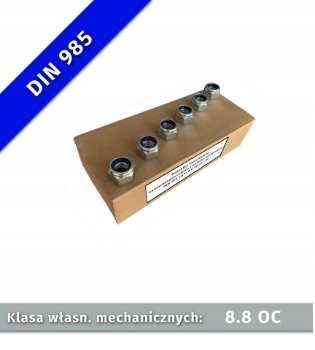 

Nakrętka samohamowna Din 985 M33 kl. 8 oc 10szt