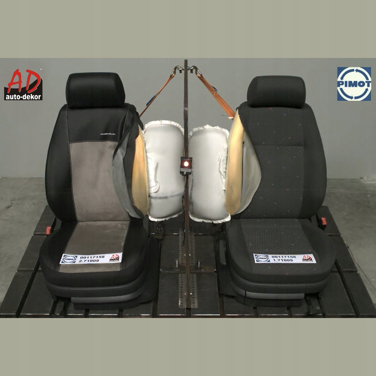 Pokrowce na FOTELE samochodowe do Seat Altea 2004-2015 EKO SKÓRA na miarę Kod producenta 558-5010