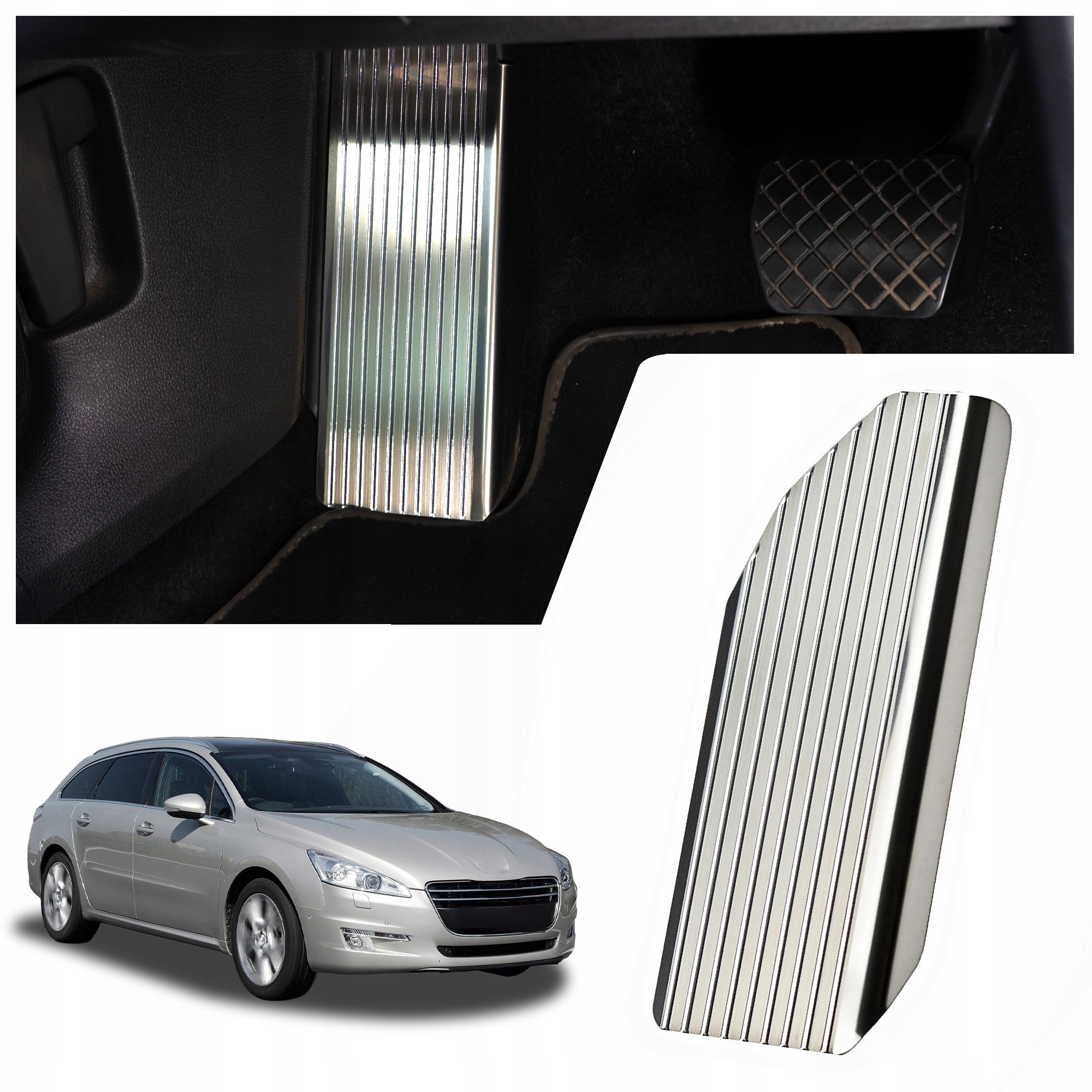 Podstupnice automobilová podnožka odpočívadla pro Peugeot 508 I 2010-2018 Kombi