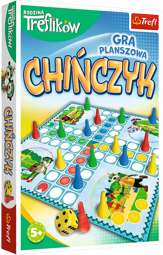 RODZINA TREFLIKÓW CHIŃCZYK GRA PLANSZOWA NOWA