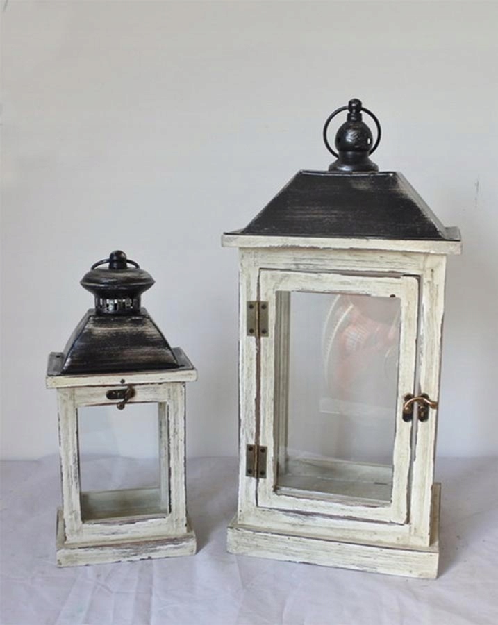 Dřevěná lucerna D7228/B