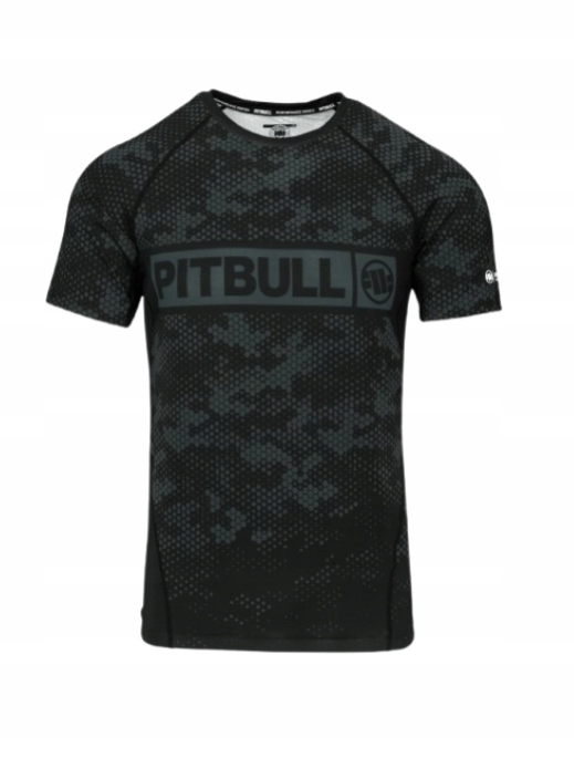 Rashguard Hex Camo Hilltop Olive Pit Bull West Coast XXL