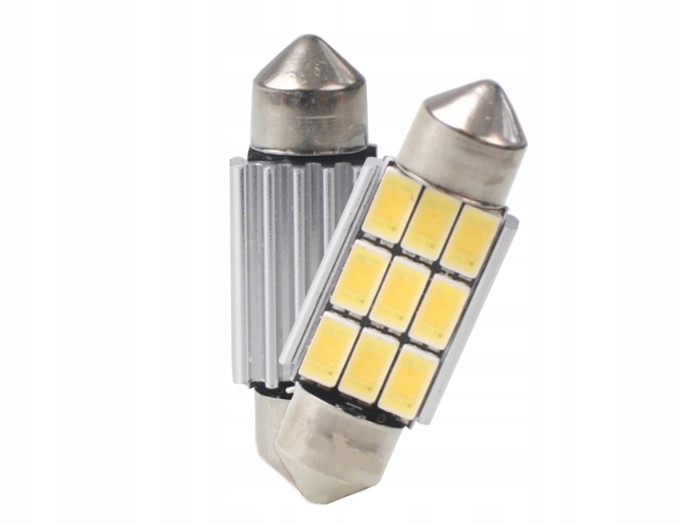 

Żarówki C5W 12V 36mm 9LED Platinum Osram 2SZT