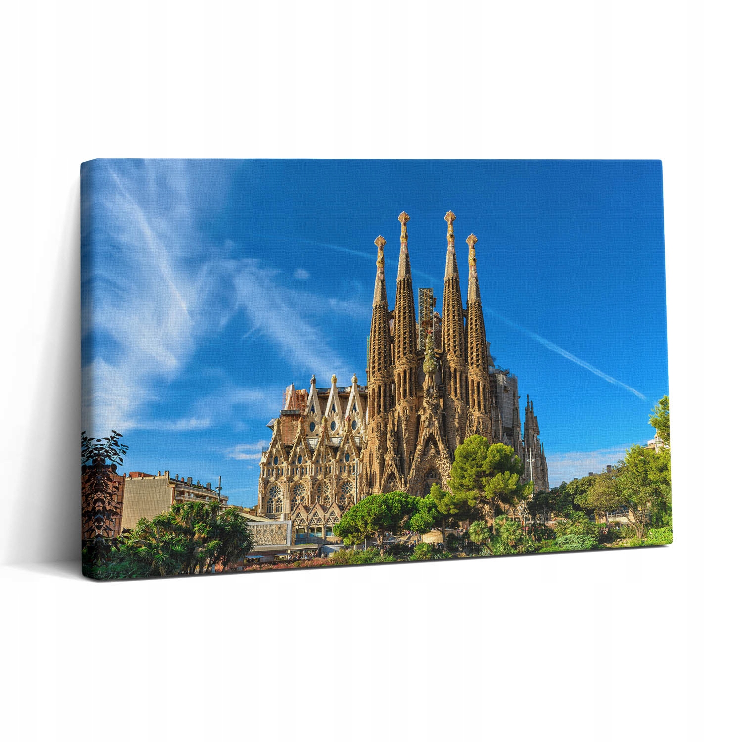 Fotoobraz na plátně Umělecká katedrála Sagrada Familia do pokoje 30x20 cm