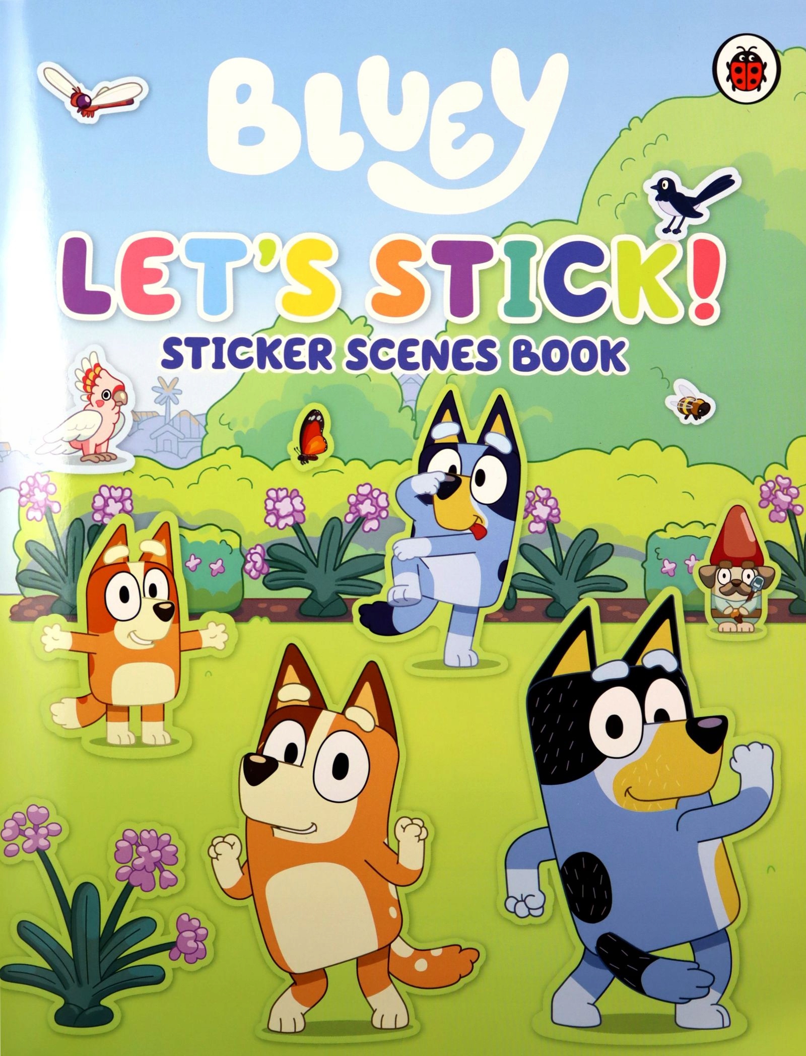 

Bluey: Let's Stick!: Sticker Scenes Book Bluey K