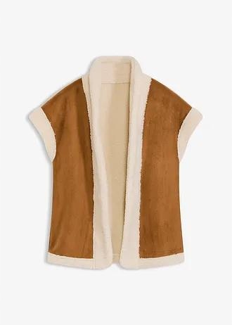 KAMIZELKA DAMSKA BRĄZOWA 50