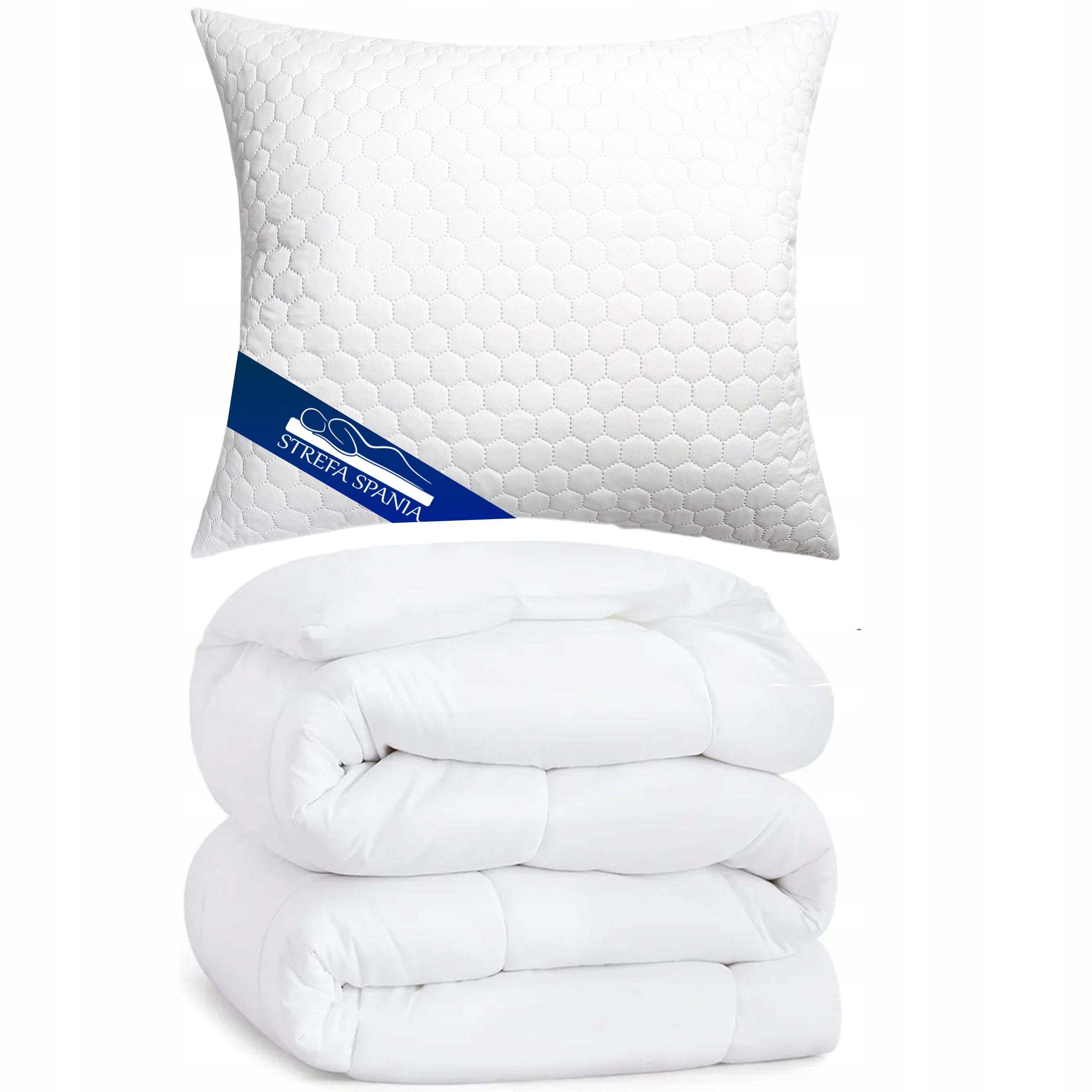 Komplet Přikrývka Polštář 140x200 70x80 Antialergický, Celoroční