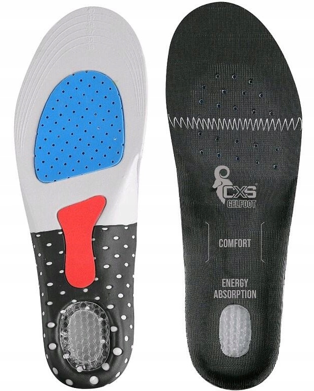 Vložky do bot Cxs Gelfoot vel 41-45 gelové