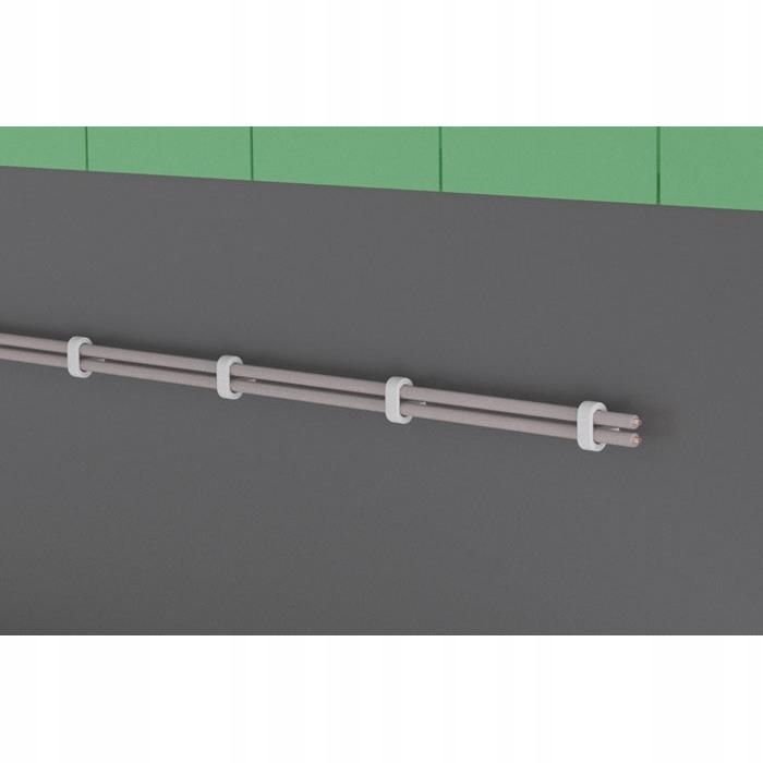 Uchwyt szybkiego montażu do przewodów YDYp (3x1,5, 3x2,5) (900szt) Kod producenta M-USMP-3/W3L