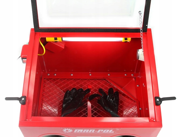 PIASKARKA KABINOWA KOMOROWA 90L PIASKOWANIA DYSZE Marka Mar-Pol