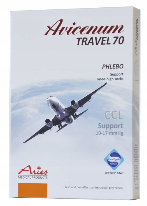 ARIES AVICENUM 70 TRAVEL podkolanówki profilakt.