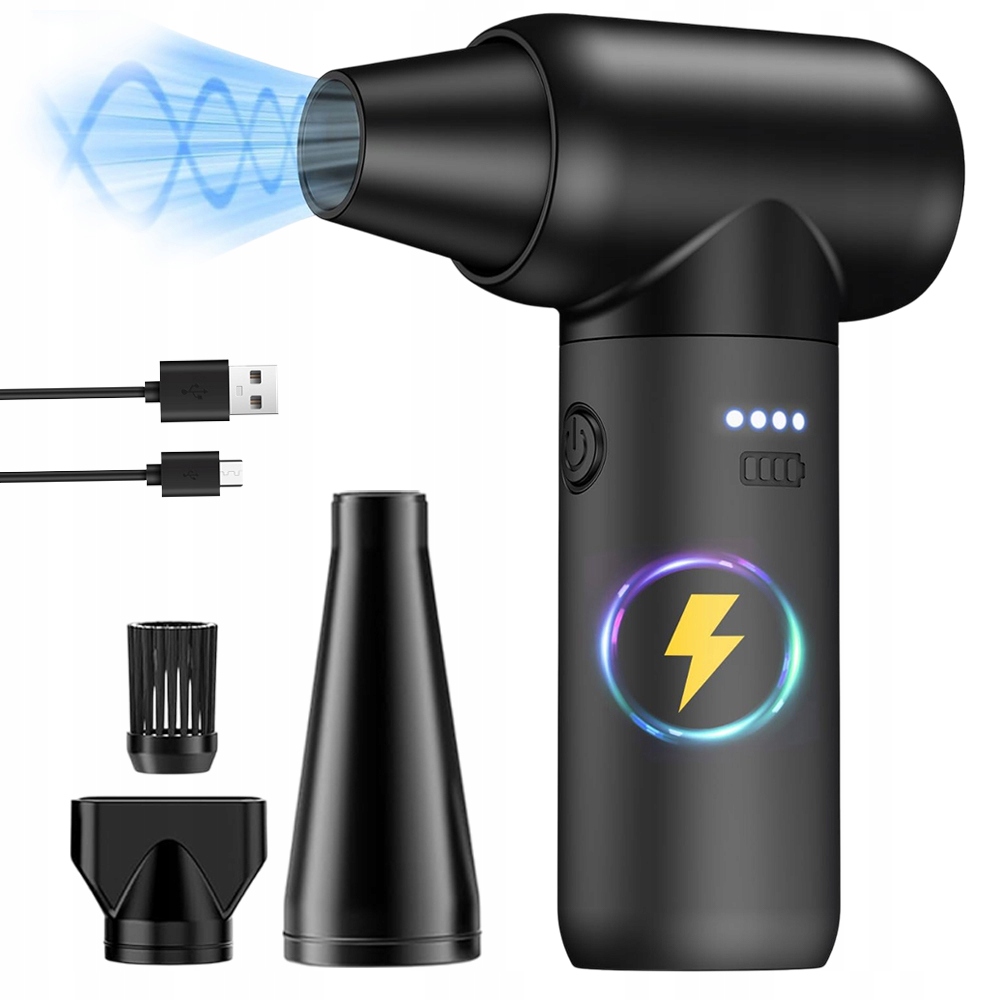 Malý Přenosný Elektrický Dmychadlo Se 3 Rychlostmi, Lehký A Přenosný