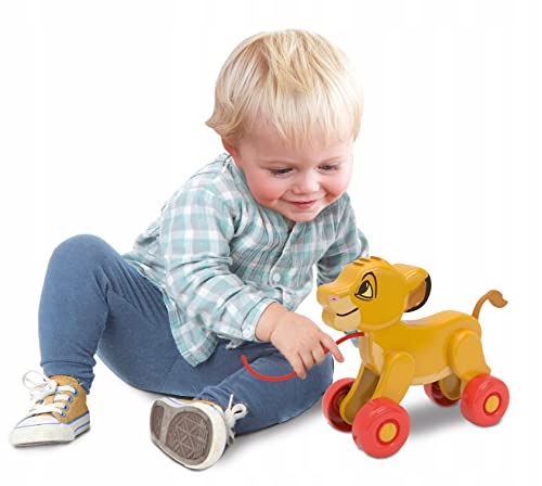 Clementoni 17815 Along Disney Simba Development & Activity, First Steps, An Materiał drewno