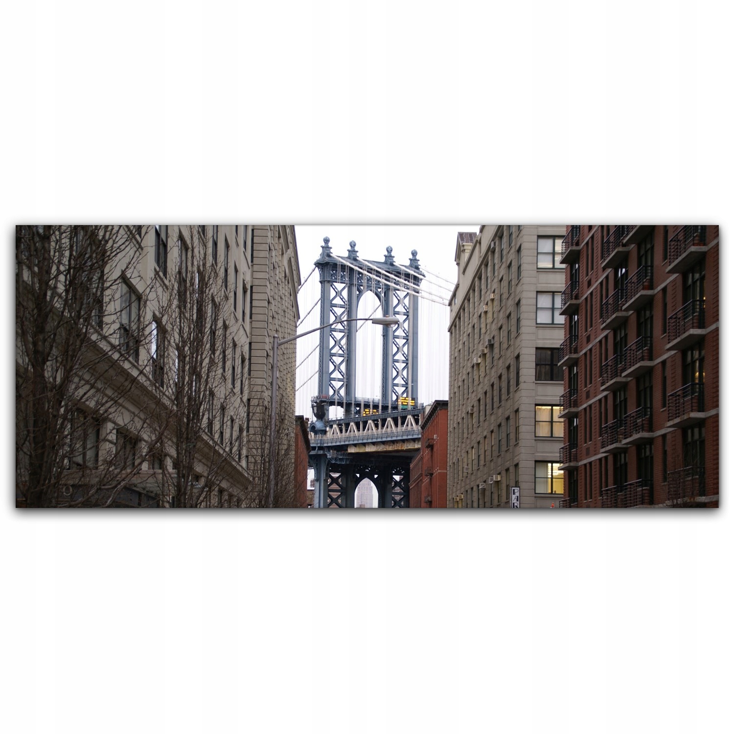

Obraz płótno canvas 125x50 Manhattan Most Miasto