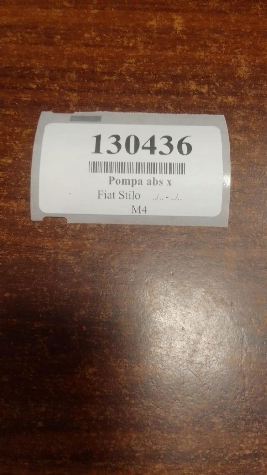FIAT STILO Pompa ABS 0265231437